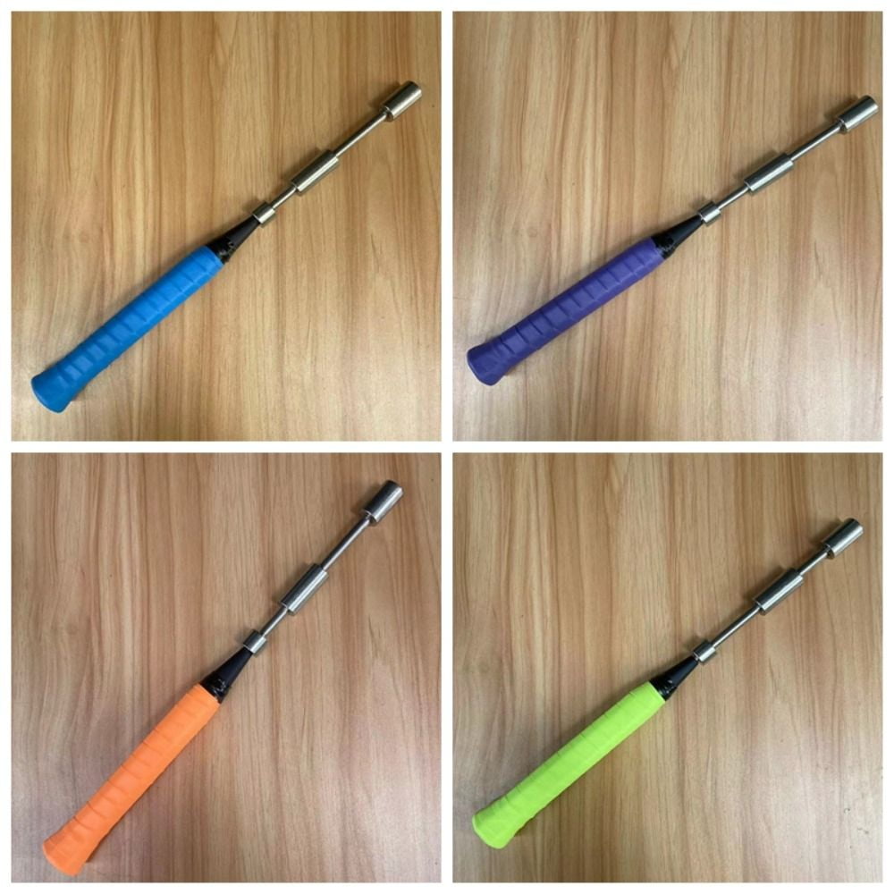 Stick E Racket Adjustable Weight Racket Swing Trainer Stainless Steel Removable ...
