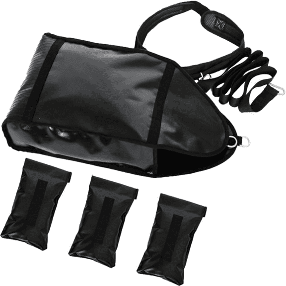 Adjustable Weight Sled Trainer,Variable Weight Resistance Training Sled with 3 Weight Sandbags for Speed Training,Outdoor Sport Gym Equipment