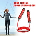 thumbnail image 1 of Adjustable Weighted Jump Rope 118inch, Heavy Duty Skipping Rope for Cardio Fitness Training, Speed Rope for Boxing MMA Home Gym Exercise, 1 of 6