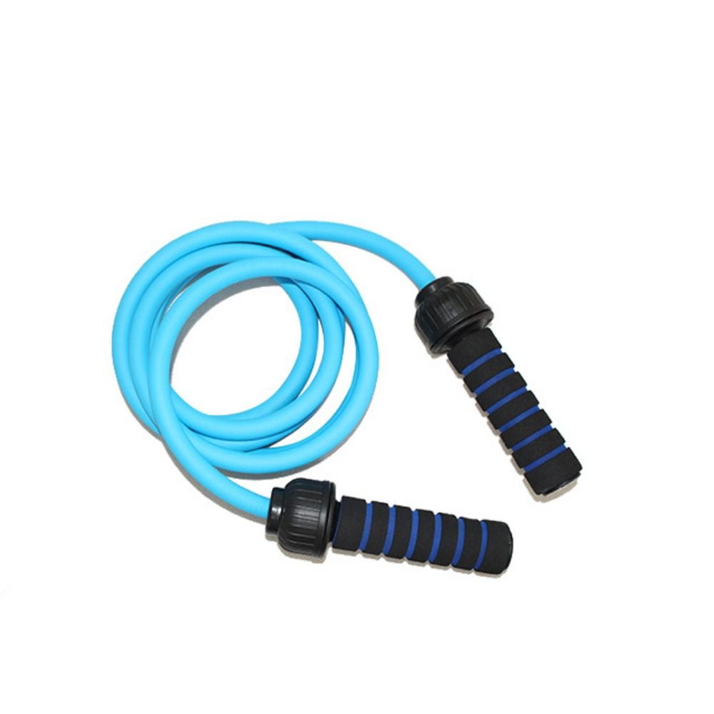 Adjustable Weighted Jump Rope Heavy Skipping Rope Foam Handle Durable Fitness Training Rope for Men Women Workout