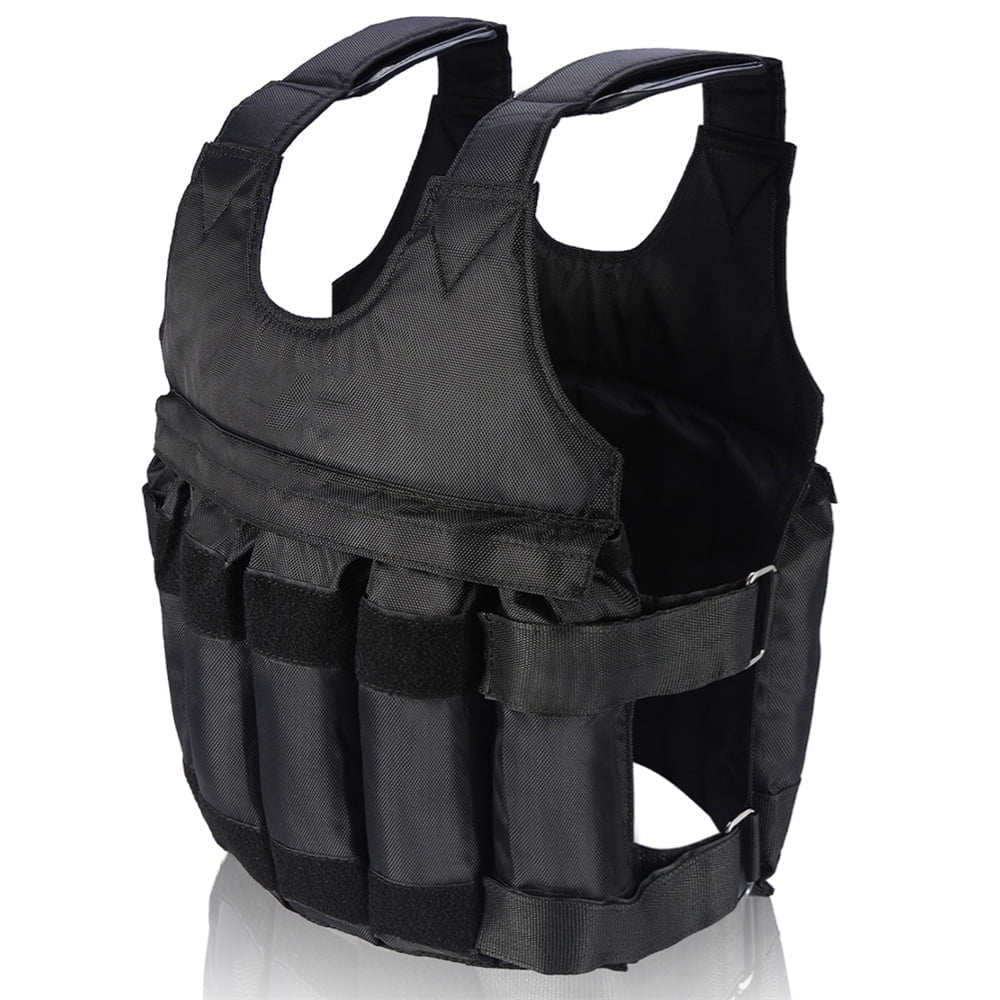 EOTVIA Adjustable Weightless Vest, 0-44 lbs Weightless Vest for Men, Fitness Weightless Vest Running Vest for Men Women, Strength Training Workout Equipment for Training Running Jogging(No Weights)