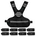 thumbnail image 1 of Adjustable Weighted Vest for Women Men,Weighted Walking Vest with Reflective Strips and Mesh Pockets,Strength Training Weight Vests for Running GYM Home Workout, 1 of 8