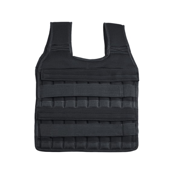 Adjustable Weighted Vest for Men and Women, Workout Training Body Weight Vest for Strength Fitness Exercise, Weight Plates Not Included