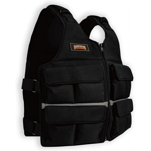 Adjustable Weighted Vest with Shoulder Pads-Adjustable Size- 10/15/20/30/40/50/80lbs Body Weight Vest for Men & Women