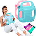 thumbnail image 1 of Adjustable Weights (2-11 lbs): Compact and Versatile for Home Workouts. Stay Fit with Water-Filled Weights (Set of 2), 1 of 8