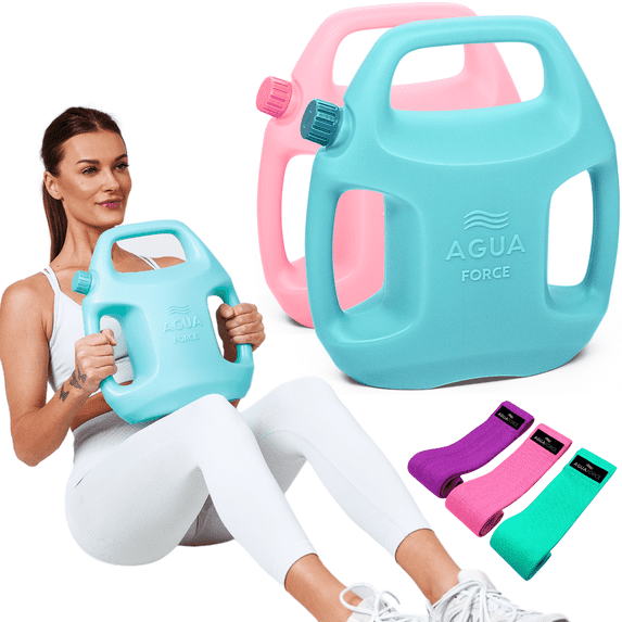 Adjustable Weights (2-11 lbs): Compact and Versatile for Home Workouts. Stay Fit with Water-Filled Weights (Set of 2)