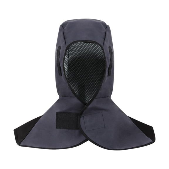 Adjustable Welder Neck Cover Flame Retardant Fabric Washable Shield Inner Layer Metalworking Protective Welding Cover