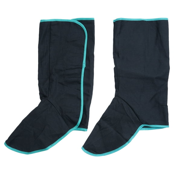 Adjustable Welding Spats Abrasion Resistant 16.93Inch Welder Welding Boot Shoe Cover Shoe Protectors