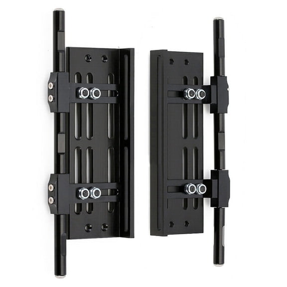 Adjustable Width RC Car Side Pedal Set CNC Machined Aluminum for Axial SCX10 ii 90046, Traxxas TRX4