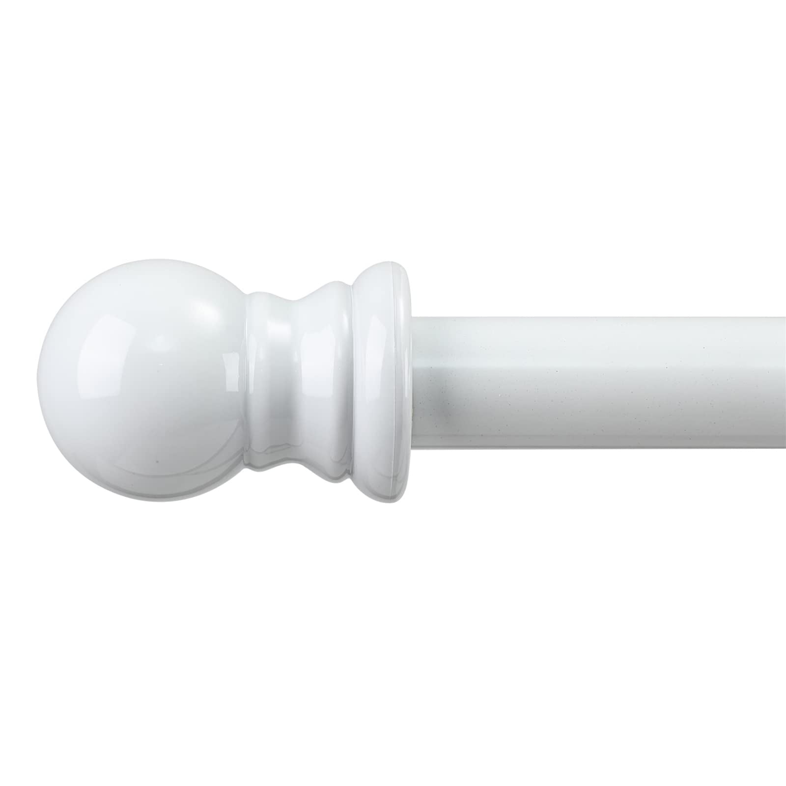 Adjustable Sliding Rods Adjustable Window Curtain Rods 28 to 48 Inch, 1 Inch Diameter Heavy ...