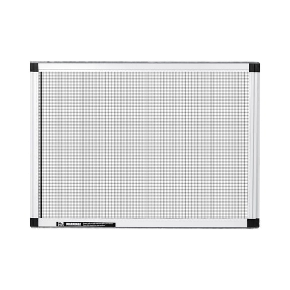 Adjustable Window Screen 2 Pack, Expandable Aluminum Frame - 40x15 Inch, Versatile Window Screens for Home, Easy Install, Fly & Bug Screen