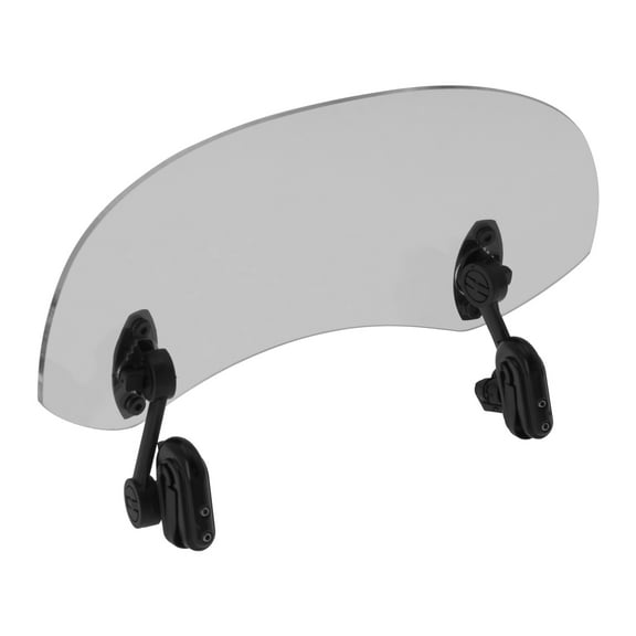 Adjustable Windshield Clip On Extension Spoiler Wind Deflector Fit For Harley