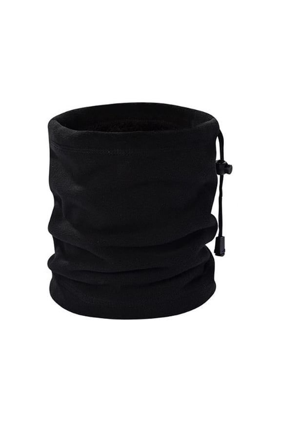 Adjustable Winter Fleece Neck Gaiter for Skiing & Hiking - Windproof Polyester Face Mask Scarf, Thick & Light Options, Breathable, Versatile Outdoor Cold Weather Protection