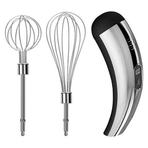 Adjustable Wireless Beater,Egg Whisk and Separators,Stainless Steel Whisk Blender for Kitchen,Versatile Tool for Egg Beater,Milk Frother,Kitchen Utensil for Blending, Whisking, Beating(Black)