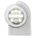 thumbnail image 1 of Adjustable Wireless Motion LED Security Sensor Wall Light in White, 1 of 3
