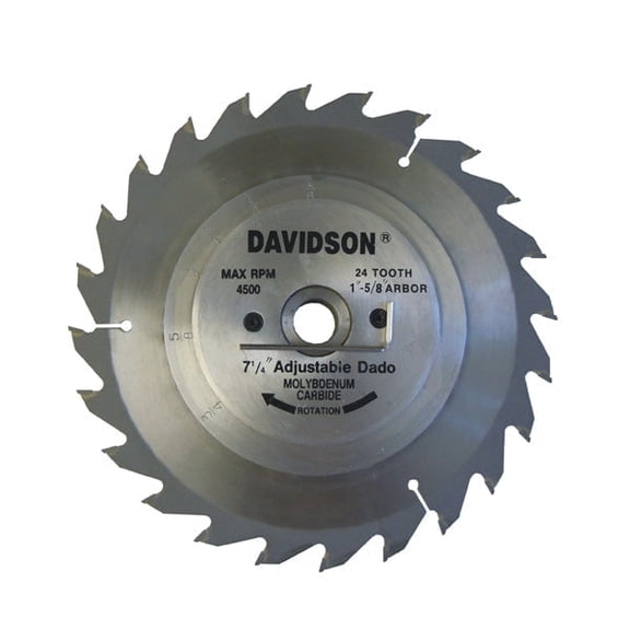 Valley Adjustable Wobble Dado Blade 7.25 in