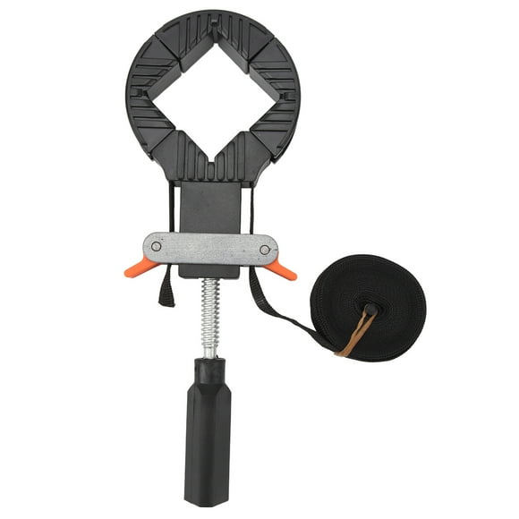 Adjustable Wood Frame Clamp, 4M Strap, Easy Install, Secure Picture Woodworking Projects