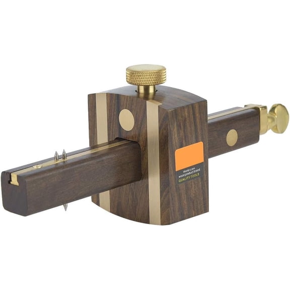 Adjustable Wood Marking Gauge,8 Inch Marking Gauge Woodworking Marking Gauge,Drawing Measuring Tools Scribing Marking Gauge Gauge for Carpenter Accessories$$Tools