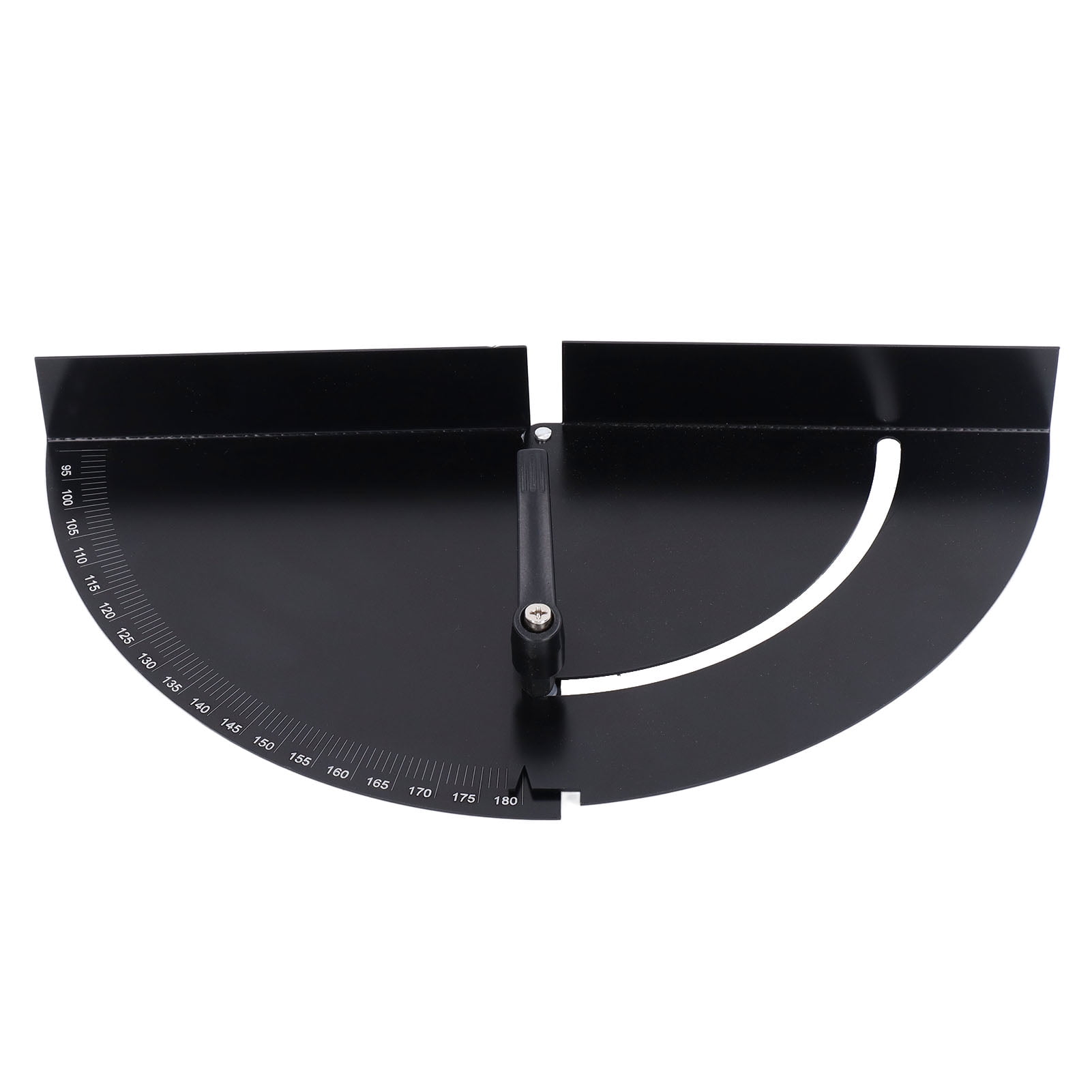 Adjustable Woodworking Protractor, Secure Angle Clamping, Long,Lasting Clear Scale for Crafts