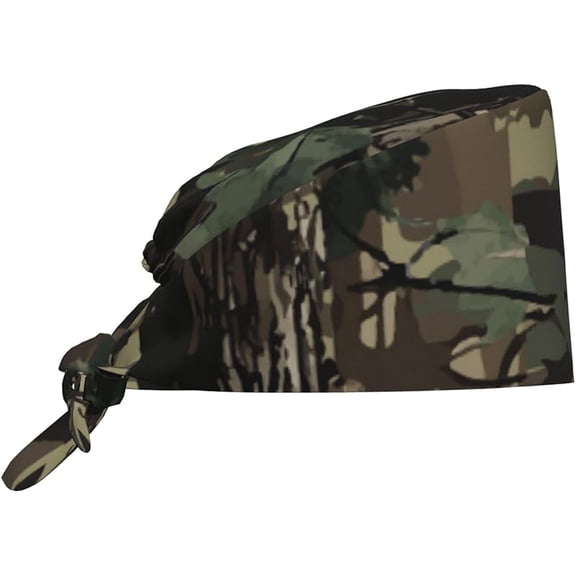 Adjustable Working Cap Breathable Unisex Women Men Elastic Bandage Tie Back Hats Scrub Nursing Doctor Surgeon Cap