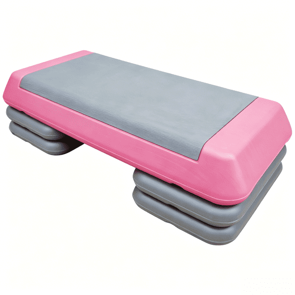 Adjustable Workout Aerobic Stepper in Fitness & Exercise Step Platform Trainer