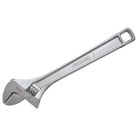 Adjustable Wrench 10" Chromium-Plated Surtek