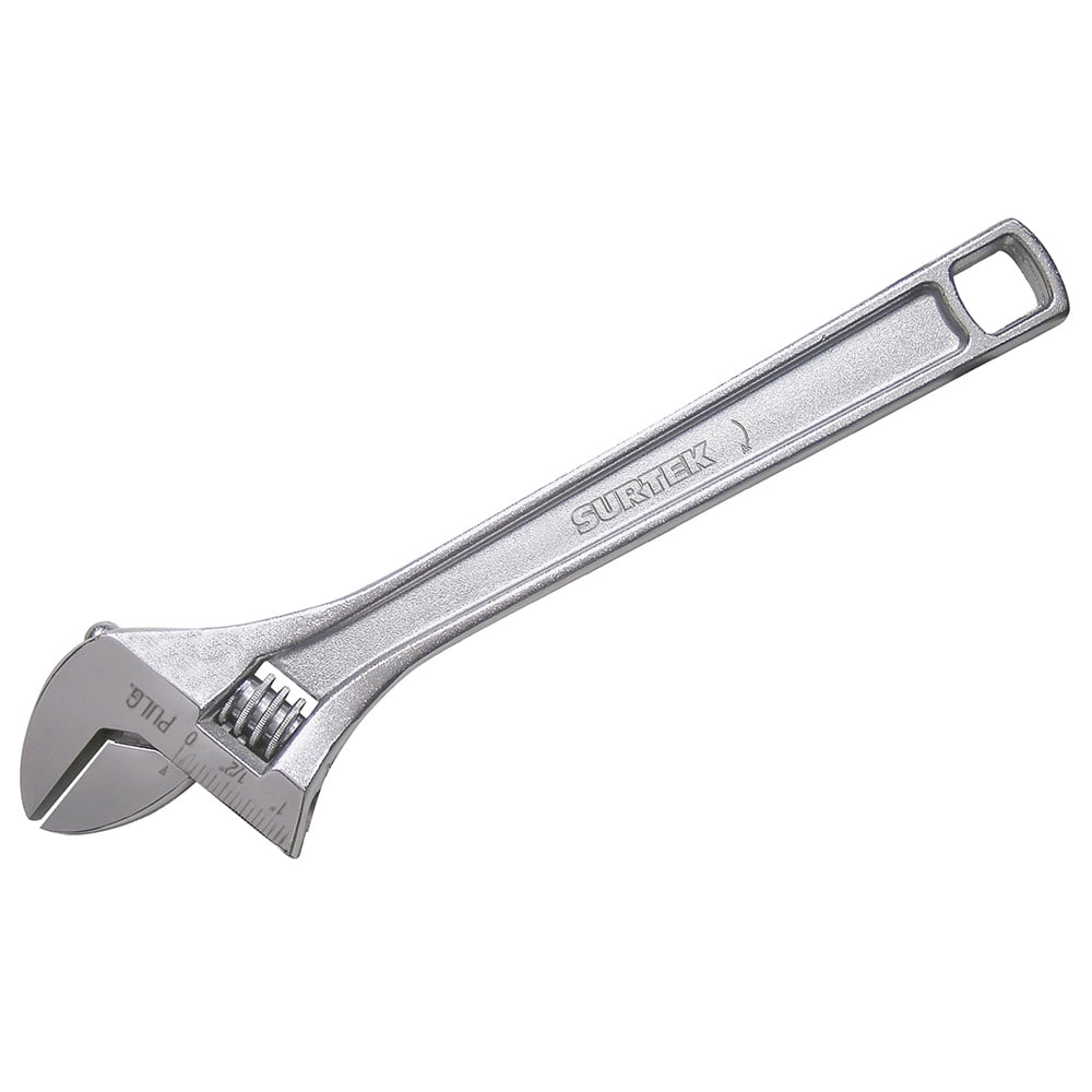 Adjustable Wrench 6" Chromium-Plated Surtek