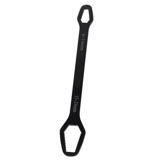 Adjustable Wrench 8 to 24mm Multi Purpose Spanner Home Repair Dual Jaw Fast Grip Bolt Tool Mechanic Workshop Garage Portable Hand Tool Fast Tightening Spanner DIY Use multi home spanner wrench use