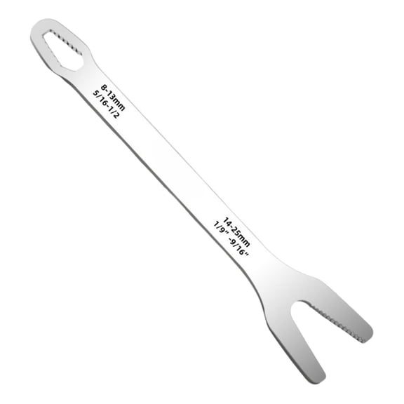 Adjustable Wrench 8-25mm, Universal Spanner Vanadium Steel Quick Grip Repair Hand Tool, Multi Function Wrench For Plumbing Automotive Mechanical DIY Home Workshop Use