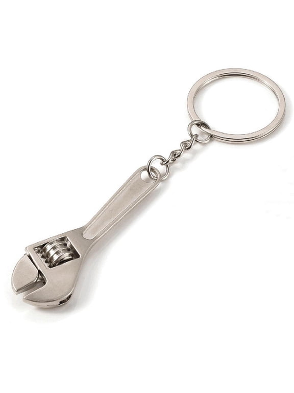 Adjustable Wrench Keychain, Mini Portable Multifunction Tool Keyring for Bags Backpacks