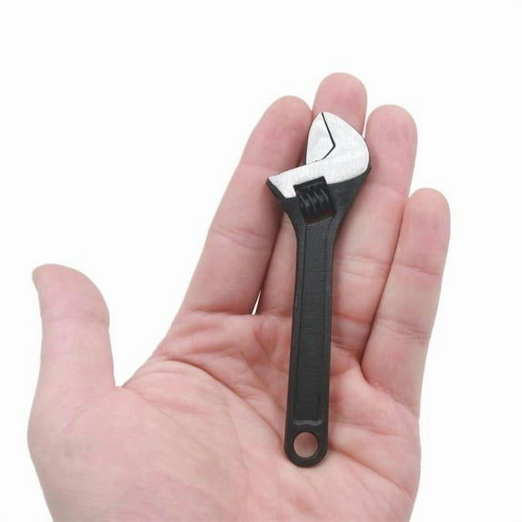 Adjustable Wrench , Mini Open End Wrench Tool Kit with Flexible Handle for Home Repair, Automotive, Plumbing, and General Maintenance, Portable Hand Tool for Mechanics, Projects, and Workshop Use