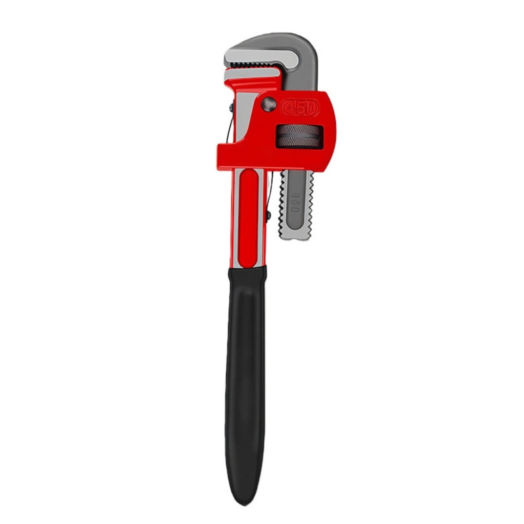 Adjustable Wrench Wide Jaw Opening for Plumbing Auto Repair Home Maintenance Plumber Pipe Repair Tool