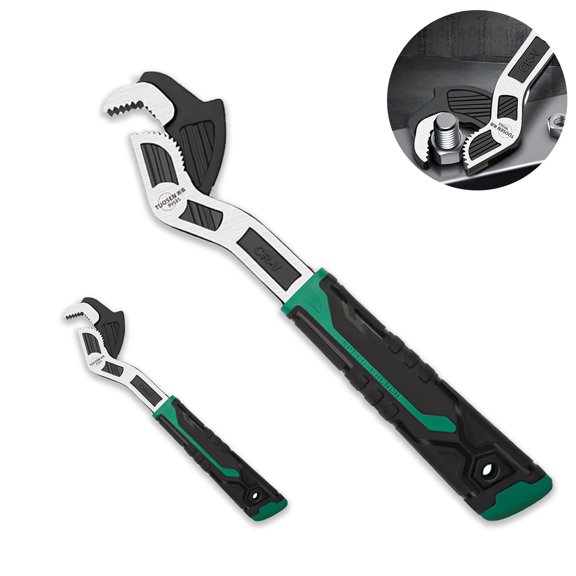 Adjustable Wrenches Multi-function Universal Wrench CR-V Steel,Wrench Set 6 and 10-Inch 15MM-35MM(2PCS)