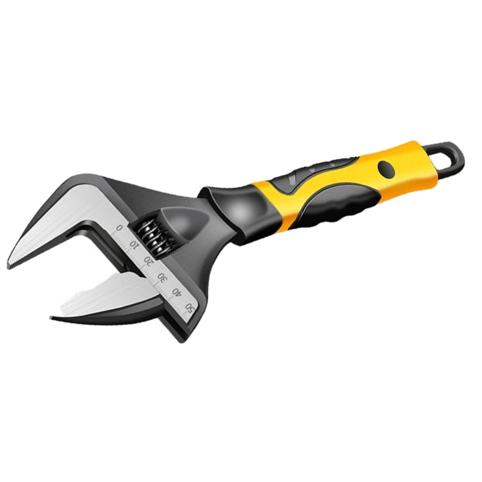 Adjustable Wrenches with Oversized Opening for Furniture Assembly and Household Maintenance Tasks