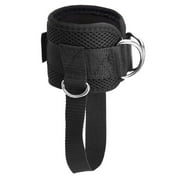 Adjustable Wrist Ankle Cuffs D Ring Pulley Lifting Straps Gym Cable Attachments