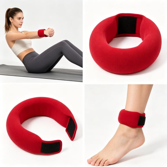 Adjustable Wrist Ankle Weights Weighted Bracelet for Strength Training, Gym, Walking, Running, Pilates & Yoga Unisex