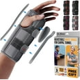 Adjustable Wrist Brace Night Support for Carpal Tunnel, FSA & HSA