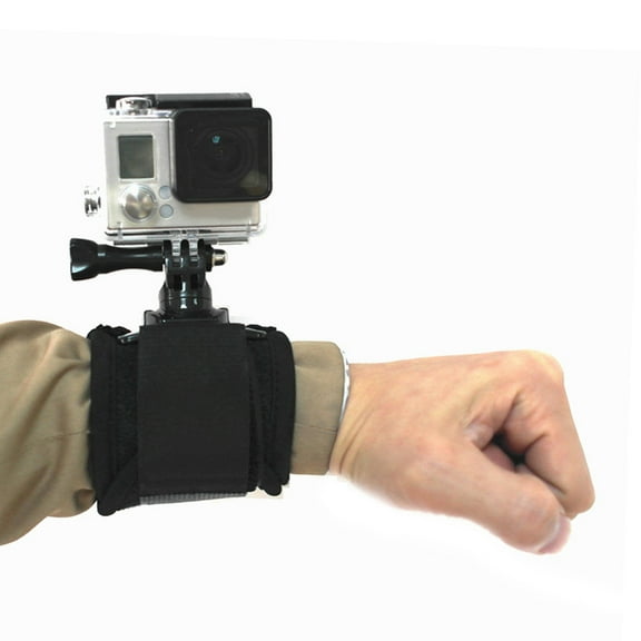 Adjustable Wrist Strap Mount for GoPro Lightweight, Breathable for Cycling and Skiing