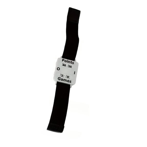 Adjustable Wrist Tallying Device for Scoring in Tennis Crickets Competitions Responsive Buttons for Multiple Venues