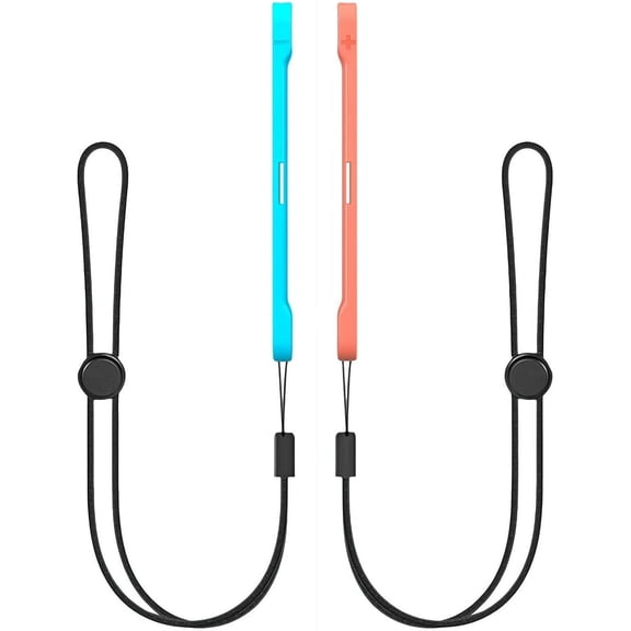 Adjustable Wristband for Switch 2 2025 Controller – Shockproof Safety Strap with Quick Release Buckle | Comfort Fit for Left/Right Handles (Orange and Blue)