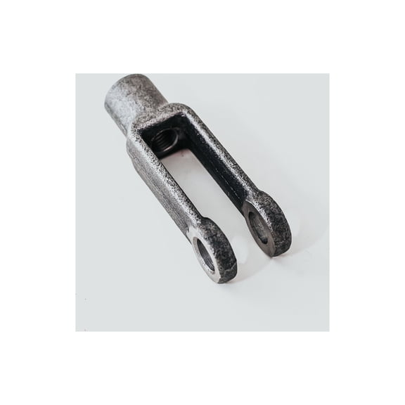 Adjustable Yoke End 3/8-24 NF Thread And 3/8 Inch Diameter Thru-Hole (1 EA)