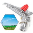 thumbnail image 1 of Adjustable Zinc Alloy Agricultural Sprinkler Spray Gun – High-Pressure Watering System for Farm, Garden, Lawn, Industrial Dust Removal, and Cooling, 40m Spray Diameter, 1 of 18