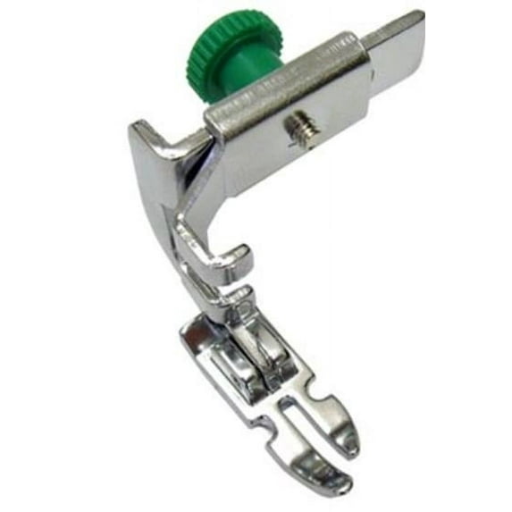 Adjustable Zipper Cording Piping Foot, Narrow Base, High Shank For Janome Memory Craft Embroidery Machines