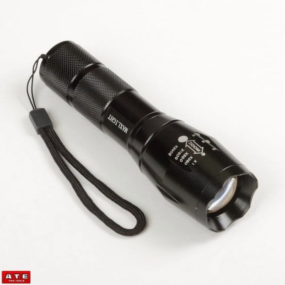 Adjustable Zoom Mini Super Bright Flashlight
