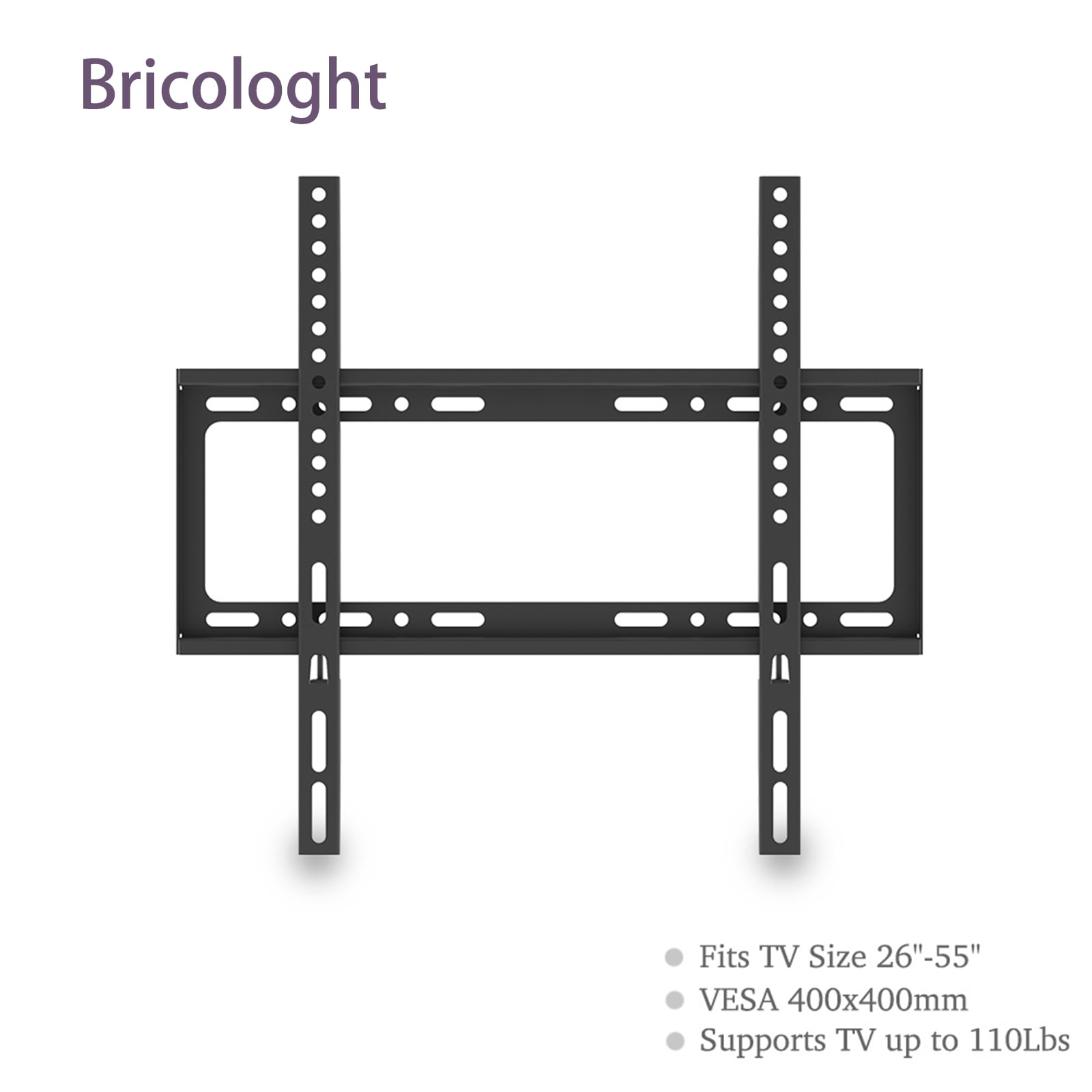 Adjustable and Fixed TV Wall Mount Bracket for 26 - 55" Flat Screen TV