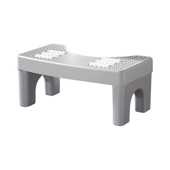 Adjustable and Foldable Toilet Stool for Enhanced Posture Support, Non-Slip, Space-Saving Bathroom Step Stool for Adults and Family Use