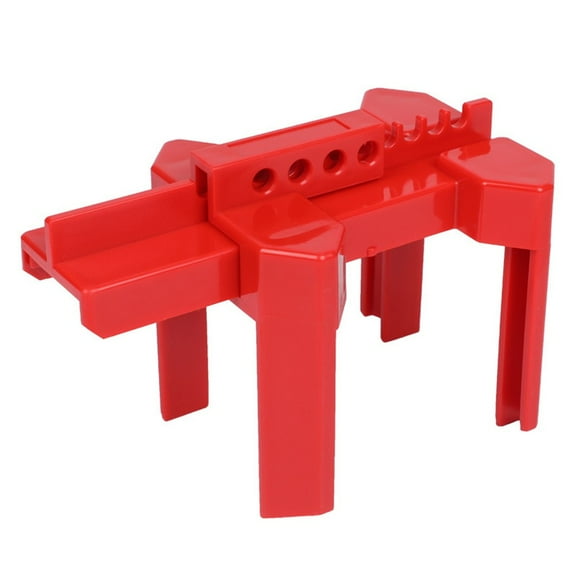 Adjustable ball valve locking device faucet lock red easy to install outdoors