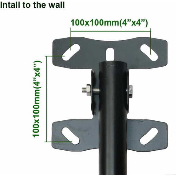 Adjustable ceiling TV wall mount, suitable for 14-42 inch plasma LCD LED display flat screen, with tilt/360-degree rotation function