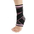 Adjustable compression Ankle support, motion protection relieves