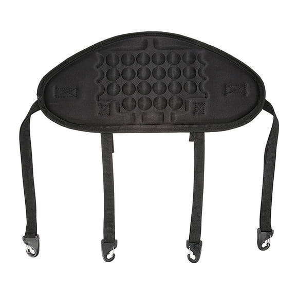 Adjustable for KAYAK Backrest Cushion With Massage Points,Tear-Resistant Foam And Oxford Cloth Seat Pad,For Canoe Fishing Boat,Black